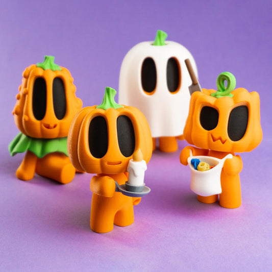 Blob Skeletons and Pumpkins