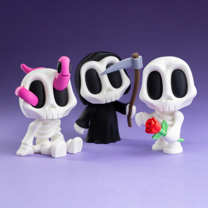 Blob Skeletons and Pumpkins